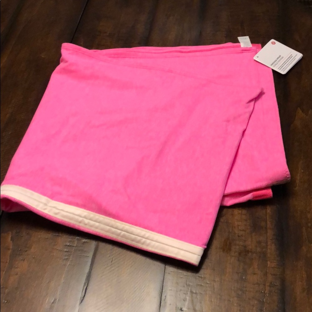 NWT Lululemon Vinyasa Wrap Hot Pink heathered